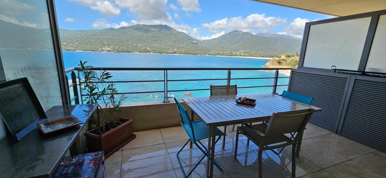 T2 De Standing Cote Plage, Les Pieds Dans L'Eau Propriano  Exterior foto